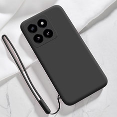 Coque Ultra Fine Silicone Souple 360 Degres Housse Etui YK1 pour Xiaomi Mi 14 5G Noir