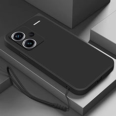 Coque Ultra Fine Silicone Souple 360 Degres Housse Etui YK1 pour Xiaomi Redmi Note 13 Pro+ Plus 5G Noir