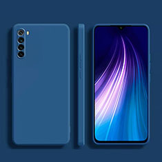 Coque Ultra Fine Silicone Souple 360 Degres Housse Etui YK1 pour Xiaomi Redmi Note 8 (2021) Bleu