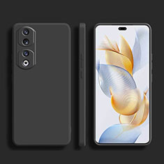 Coque Ultra Fine Silicone Souple 360 Degres Housse Etui YK2 pour Huawei Honor 90 Pro 5G Noir