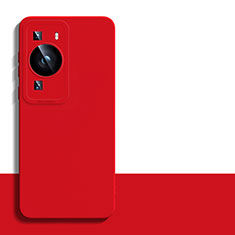 Coque Ultra Fine Silicone Souple 360 Degres Housse Etui YK2 pour Huawei P60 Pro Rouge