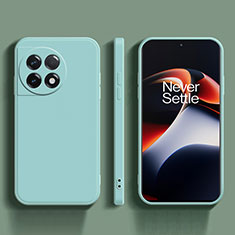 Coque Ultra Fine Silicone Souple 360 Degres Housse Etui YK2 pour OnePlus 11 5G Bleu Clair