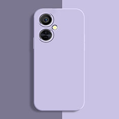Coque Ultra Fine Silicone Souple 360 Degres Housse Etui YK2 pour OnePlus Nord N30 5G Violet Clair