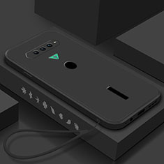 Coque Ultra Fine Silicone Souple 360 Degres Housse Etui YK2 pour Xiaomi Black Shark 4 5G Noir