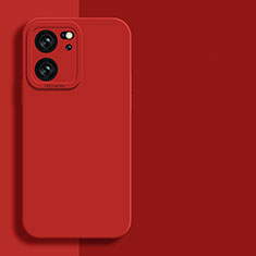 Coque Ultra Fine Silicone Souple 360 Degres Housse Etui YK2 pour Xiaomi Mi 13T 5G Rouge