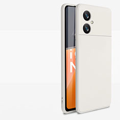 Coque Ultra Fine Silicone Souple 360 Degres Housse Etui YK2 pour Xiaomi Redmi Note 11R 5G Blanc