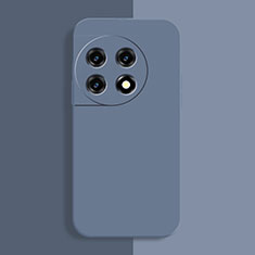 Coque Ultra Fine Silicone Souple 360 Degres Housse Etui YK3 pour OnePlus 11 5G Gris Lavende