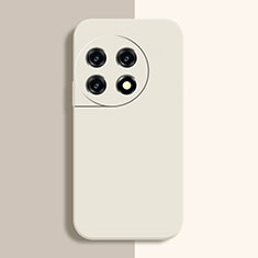 Coque Ultra Fine Silicone Souple 360 Degres Housse Etui YK3 pour OnePlus 11R 5G Blanc