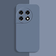 Coque Ultra Fine Silicone Souple 360 Degres Housse Etui YK3 pour OnePlus 11R 5G Gris Lavende