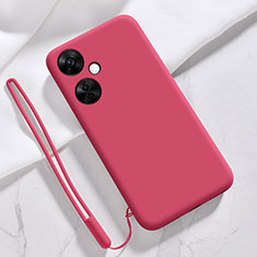 Coque Ultra Fine Silicone Souple 360 Degres Housse Etui YK3 pour OnePlus Nord CE 3 5G Rouge