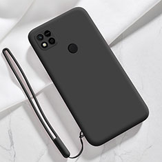 Coque Ultra Fine Silicone Souple 360 Degres Housse Etui YK3 pour Xiaomi Redmi 10A 4G Noir