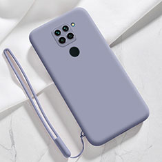 Coque Ultra Fine Silicone Souple 360 Degres Housse Etui YK3 pour Xiaomi Redmi 10X 4G Gris Lavende