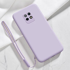 Coque Ultra Fine Silicone Souple 360 Degres Housse Etui YK3 pour Xiaomi Redmi 10X 5G Violet