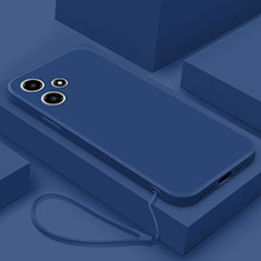 Coque Ultra Fine Silicone Souple 360 Degres Housse Etui YK3 pour Xiaomi Redmi 12 5G Bleu