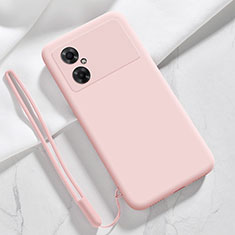 Coque Ultra Fine Silicone Souple 360 Degres Housse Etui YK3 pour Xiaomi Redmi Note 11R 5G Rose