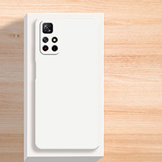 Coque Ultra Fine Silicone Souple 360 Degres Housse Etui YK3 pour Xiaomi Redmi Note 11T 5G Blanc