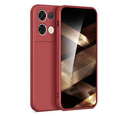 Coque Ultra Fine Silicone Souple 360 Degres Housse Etui YK3 pour Xiaomi Redmi Note 13 5G Rouge