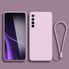 Coque Ultra Fine Silicone Souple 360 Degres Housse Etui YK3 pour Xiaomi Redmi Note 8 (2021) Violet Clair
