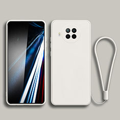 Coque Ultra Fine Silicone Souple 360 Degres Housse Etui YK4 pour Xiaomi Mi 10i 5G Blanc