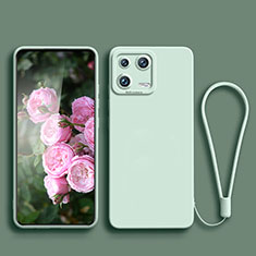 Coque Ultra Fine Silicone Souple 360 Degres Housse Etui YK4 pour Xiaomi Mi 13 5G Pastel Vert
