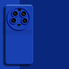 Coque Ultra Fine Silicone Souple 360 Degres Housse Etui YK4 pour Xiaomi Mi 13 Ultra 5G Bleu