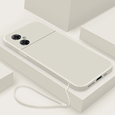 Coque Ultra Fine Silicone Souple 360 Degres Housse Etui YK4 pour Xiaomi Poco M4 5G Blanc