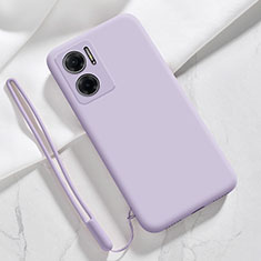 Coque Ultra Fine Silicone Souple 360 Degres Housse Etui YK4 pour Xiaomi Redmi 10 5G Violet Clair