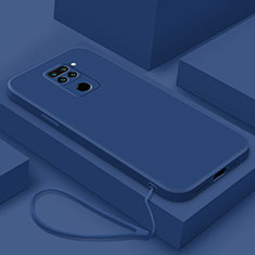 Coque Ultra Fine Silicone Souple 360 Degres Housse Etui YK4 pour Xiaomi Redmi 10X 4G Bleu