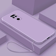 Coque Ultra Fine Silicone Souple 360 Degres Housse Etui YK4 pour Xiaomi Redmi 10X 4G Violet