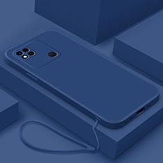 Coque Ultra Fine Silicone Souple 360 Degres Housse Etui YK4 pour Xiaomi Redmi 9 India Bleu