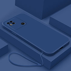 Coque Ultra Fine Silicone Souple 360 Degres Housse Etui YK4 pour Xiaomi Redmi 9C Bleu