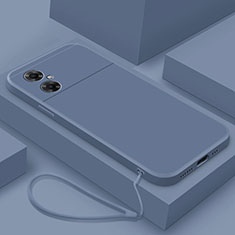 Coque Ultra Fine Silicone Souple 360 Degres Housse Etui YK4 pour Xiaomi Redmi Note 11R 5G Gris Lavende