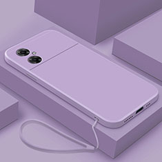 Coque Ultra Fine Silicone Souple 360 Degres Housse Etui YK4 pour Xiaomi Redmi Note 11R 5G Violet Clair