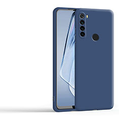 Coque Ultra Fine Silicone Souple 360 Degres Housse Etui YK4 pour Xiaomi Redmi Note 8 (2021) Bleu