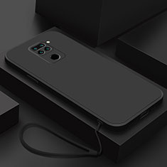 Coque Ultra Fine Silicone Souple 360 Degres Housse Etui YK4 pour Xiaomi Redmi Note 9 Noir