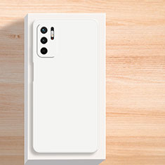 Coque Ultra Fine Silicone Souple 360 Degres Housse Etui YK5 pour Xiaomi Redmi Note 11 SE 5G Blanc