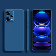 Coque Ultra Fine Silicone Souple 360 Degres Housse Etui YK5 pour Xiaomi Redmi Note 12 5G Bleu