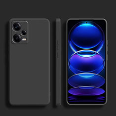 Coque Ultra Fine Silicone Souple 360 Degres Housse Etui YK5 pour Xiaomi Redmi Note 12 Pro 5G Noir