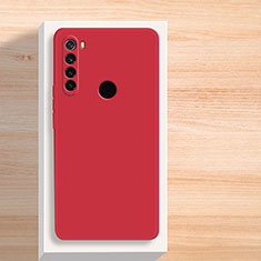Coque Ultra Fine Silicone Souple 360 Degres Housse Etui YK5 pour Xiaomi Redmi Note 8 (2021) Rouge