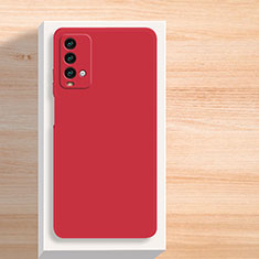 Coque Ultra Fine Silicone Souple 360 Degres Housse Etui YK5 pour Xiaomi Redmi Note 9 4G Rouge