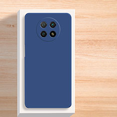 Coque Ultra Fine Silicone Souple 360 Degres Housse Etui YK5 pour Xiaomi Redmi Note 9T 5G Bleu