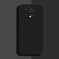 Coque Ultra Fine Silicone Souple 360 Degres Housse Etui YK6 pour OnePlus 11R 5G Noir