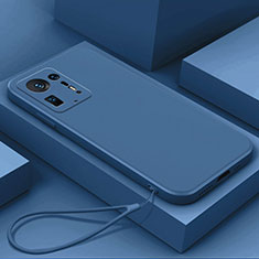Coque Ultra Fine Silicone Souple 360 Degres Housse Etui YK6 pour Xiaomi Mi Mix 4 5G Bleu