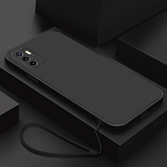 Coque Ultra Fine Silicone Souple 360 Degres Housse Etui YK6 pour Xiaomi Redmi Note 10 5G Noir