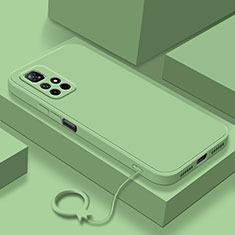 Coque Ultra Fine Silicone Souple 360 Degres Housse Etui YK6 pour Xiaomi Redmi Note 11 5G Pastel Vert