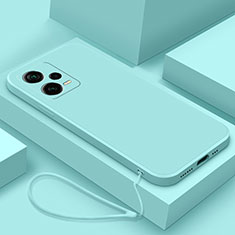Coque Ultra Fine Silicone Souple 360 Degres Housse Etui YK6 pour Xiaomi Redmi Note 12 5G Bleu Clair