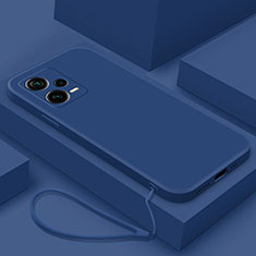 Coque Ultra Fine Silicone Souple 360 Degres Housse Etui YK6 pour Xiaomi Redmi Note 12 Explorer Bleu