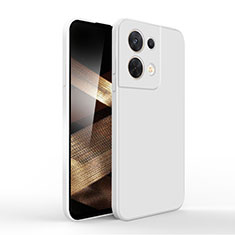 Coque Ultra Fine Silicone Souple 360 Degres Housse Etui YK6 pour Xiaomi Redmi Note 13 5G Blanc
