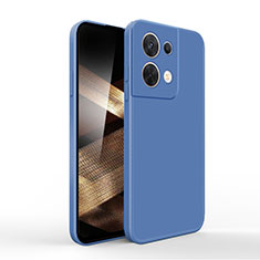 Coque Ultra Fine Silicone Souple 360 Degres Housse Etui YK6 pour Xiaomi Redmi Note 13 5G Bleu