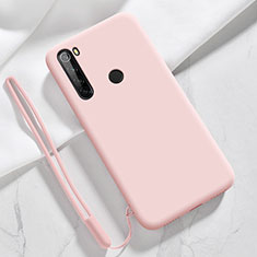 Coque Ultra Fine Silicone Souple 360 Degres Housse Etui YK6 pour Xiaomi Redmi Note 8 (2021) Or Rose